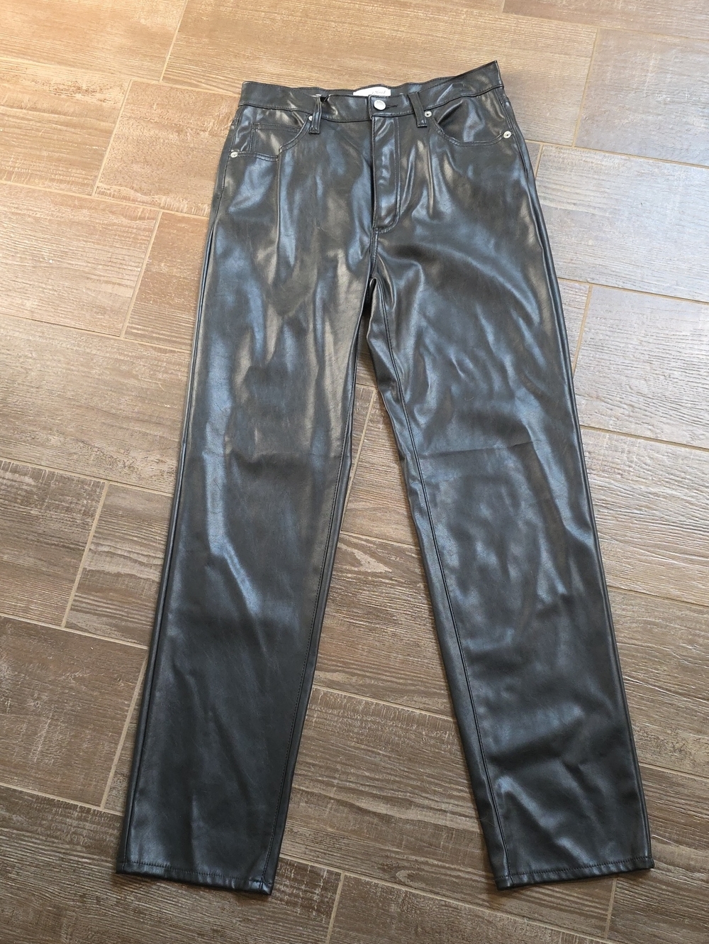 "Leather" Pants, Size 8